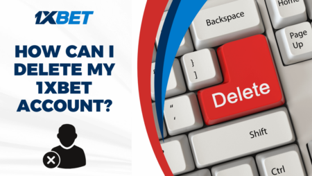 How can I delete my 1xbet Guyana account?