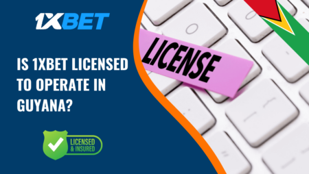 Is 1xbet licensed to operate in Guyana?