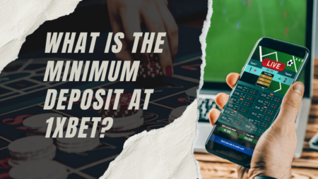 What is the minimum deposit at 1xbet in Guyana?