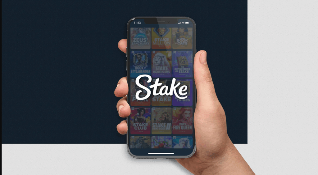 Overview of the mobile version of Stake Guyana