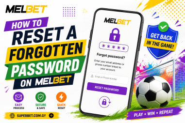 How can I reset a forgotten password on Melbet?